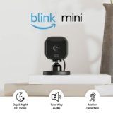 Blink Mini – Compact indoor plug-in smart security camera