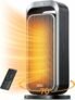 Dreo Space Heaters for Indoor Use, 15 Inch Portable Heater with 70°Oscillation, 1500W Electric Heaters with Remote
