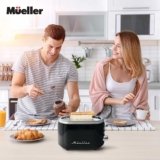 Start Your Day in Style with the Mueller Retro Toaster – The Perfect Blend of Nostalgia and Modern Convenience!