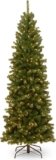 Transform Your Home into a Winter Wonderland with National Tree Company’s Pre-Lit Artificial Slim Christmas Tree! 🎄