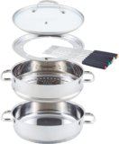 Rediscover Culinary Joy with the NuWave 18/8 Stainless Steel Ultimate Cookware Set – Renewed and Revitalized!